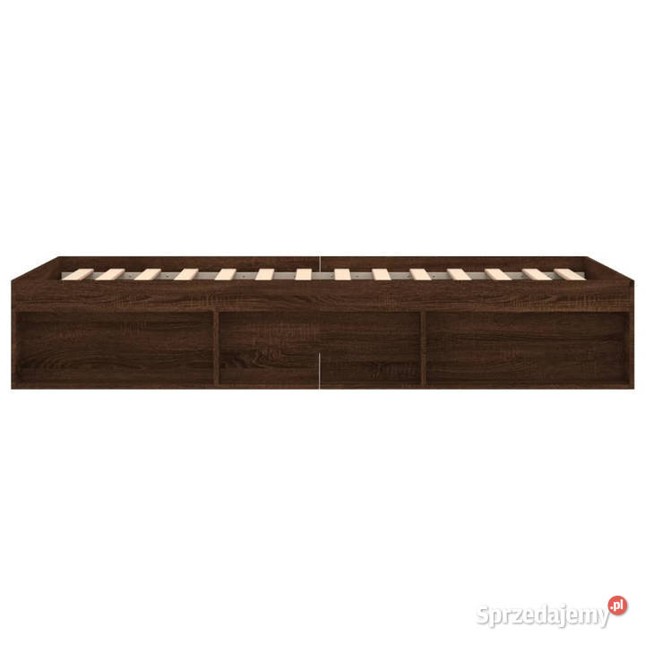 Rama łóżka brązowy dąb 100x200 WM3203837 sprzedam