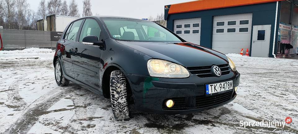 Volkswagen Golf 5 16mpi z gazem 102 zielony Golf
