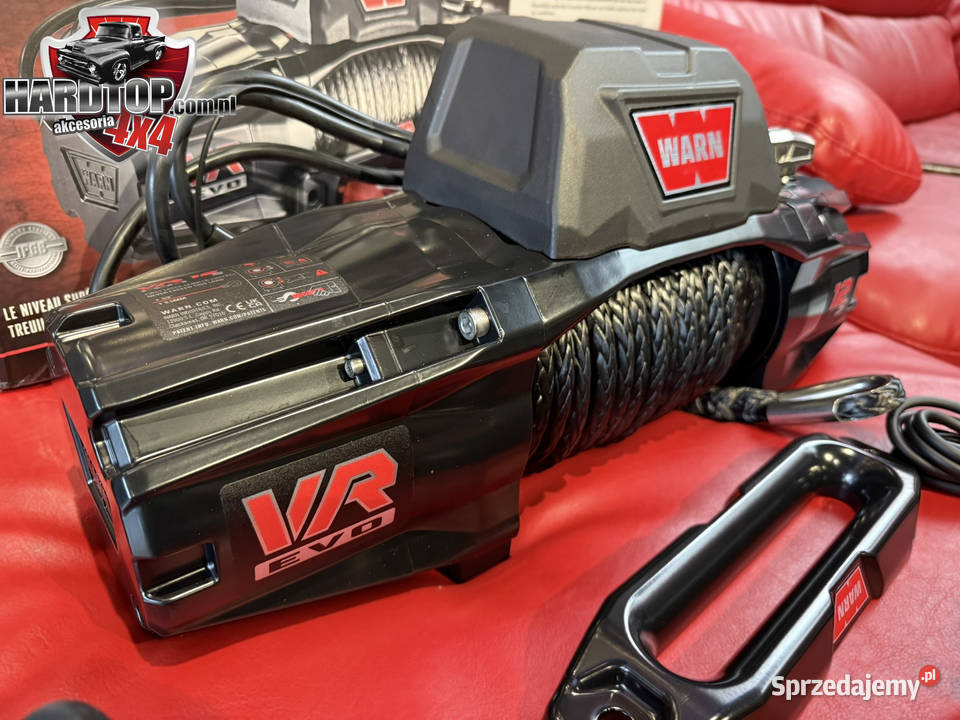 Wyciągarka elektryczna WARN VR EVO 12S Lina warmińsko-mazurskie Pasłęk