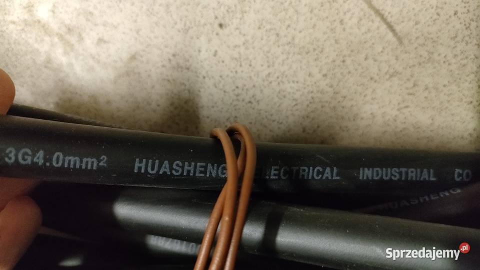 Kabel 3 żyłowy 4 mm2 450750V Huasheng H07RNF