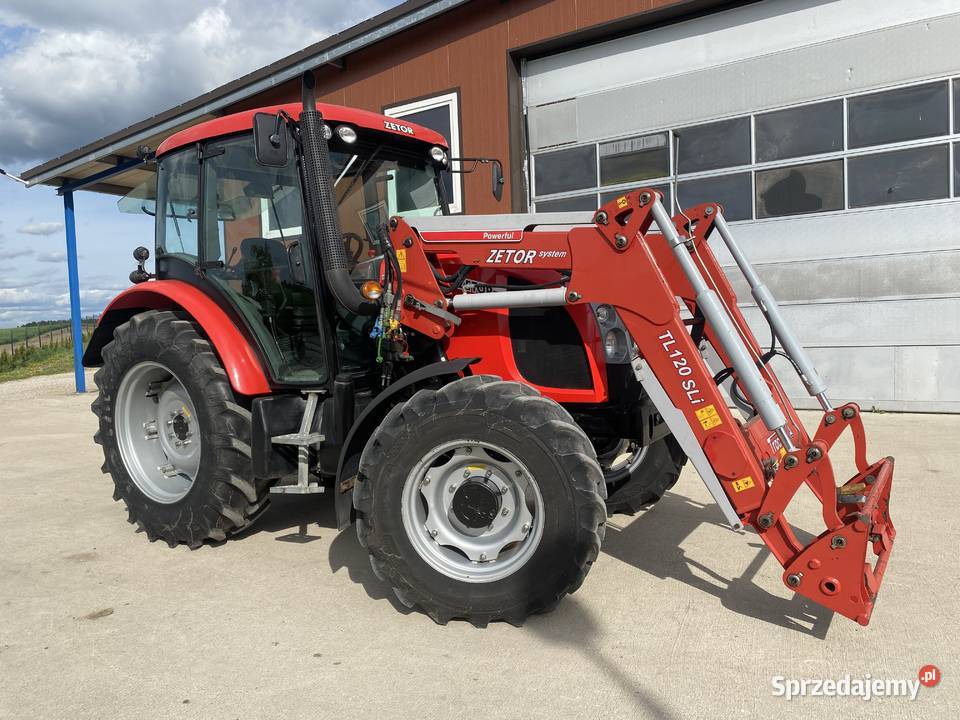 CIĄGNIK ZETOR PROXIMA 65 Z TUREM WIDŁY SUP ST Lubawa