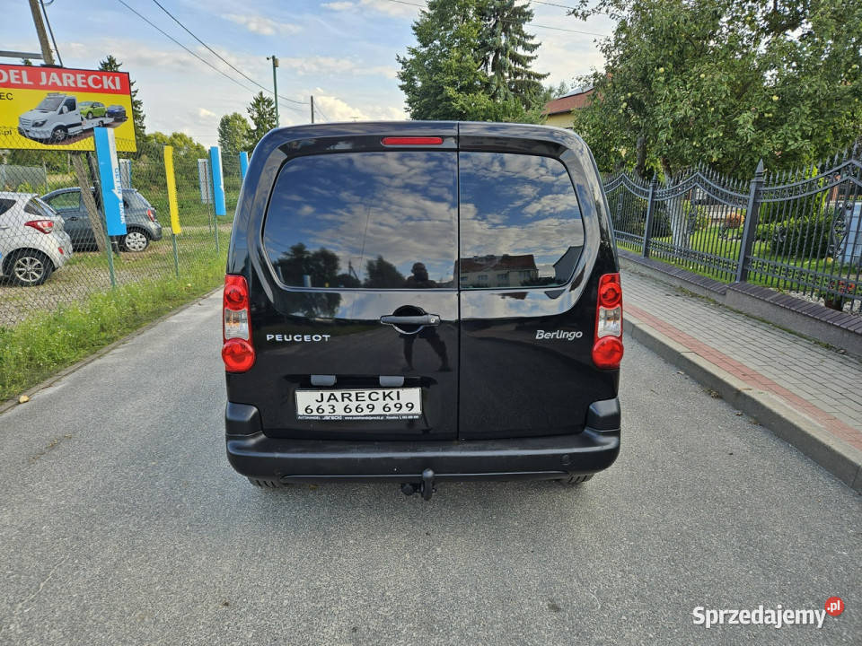 Citroen Berlingo Opłacony Zdrowy Zadbany z Klimą czarny Kisielice