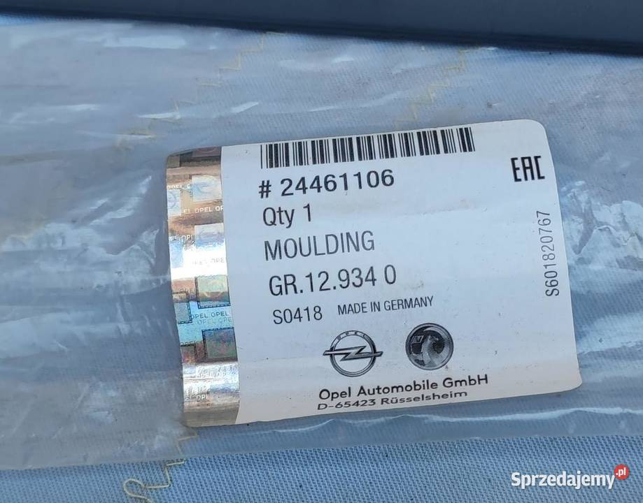 Opel Astra H 3D Listwa drzwi przednich lewych Jaworzno