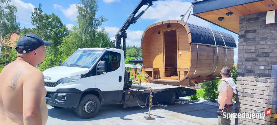 Usługi transportowe transport HDS żuraw dźwig Białystok