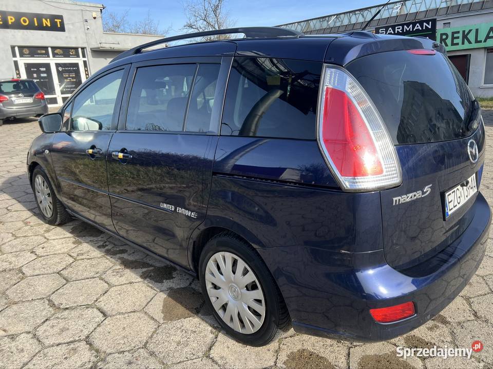 Mazd 5 diesel serwisie 7 osobowy VAT marża