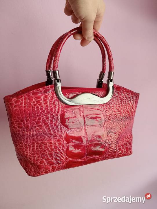 Walter Valentino Italy torebeczka vintage skóra Kielce