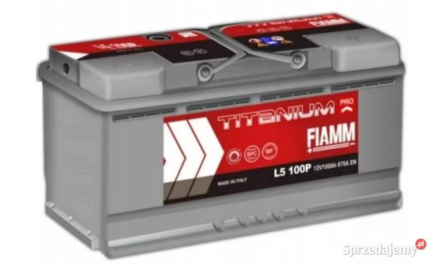 Akumulator FIAMM TITANIUM PRO 12V 100Ah 870A akumulatory Grudziądz
