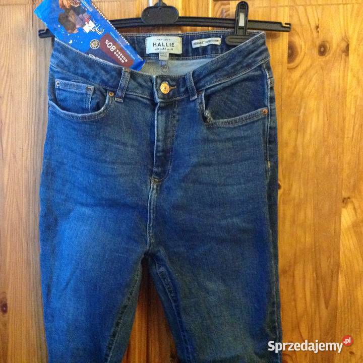 Jeansy Look nowe kolor granat ciemny niebieski sprzedam