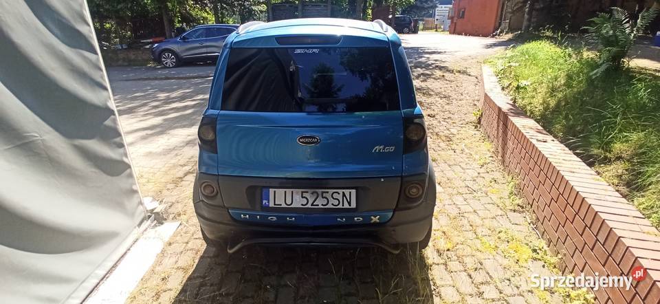 Microcar Mgo 2018r 6kw L6e Zarejestrowany Ciecierzyn sprzedam