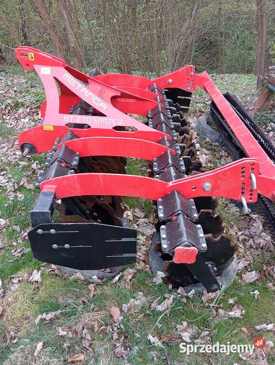 Brona talerzowa metanga bt270 nieuszkodzony Zakliczyn