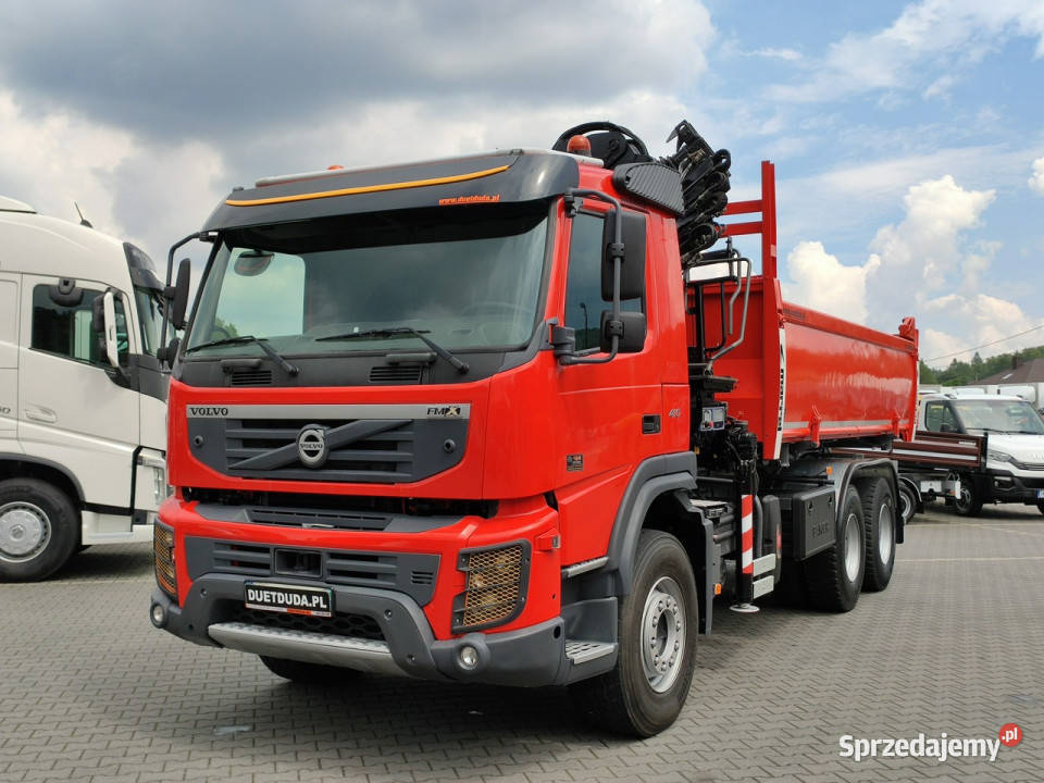 Volvo FMX 410 6x4 13L HDS Radiowy Hydroburta immobilizer Widełki