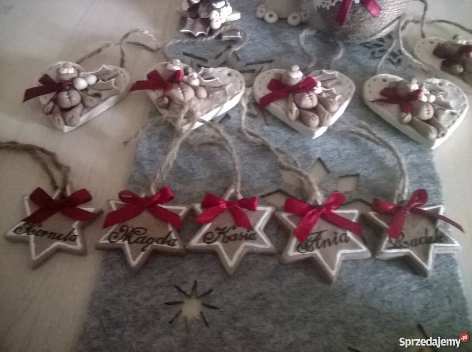 anioł dekoracje vintage retro decoupage Iława