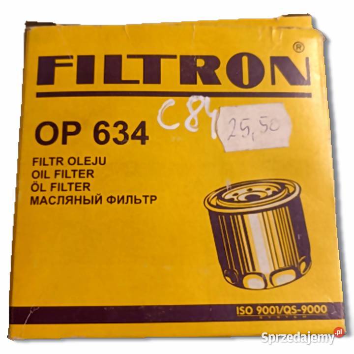 FILTR OLEJU Filtron OP 634 OP634 Chery Isuzu Chełm