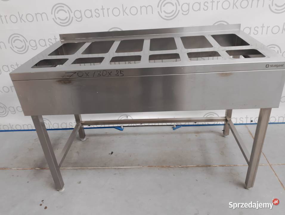 Stół z otworami na pojemniki GN 18x16 6x13 6x16 dolnośląskie
