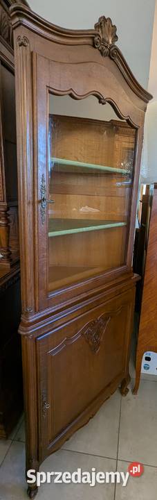 Dębowa narożna witryna ludwikowskasklep Dąbrowa Dąbrowa Górnicza