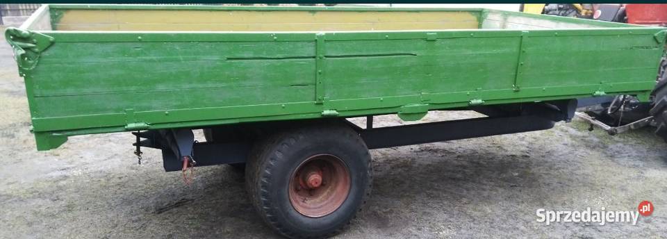 Przyczepa wywrotka 3 strony 56 ton niska mocna Maszyny rolnicze łódzkie Nowa Brzeźnica sprzedam