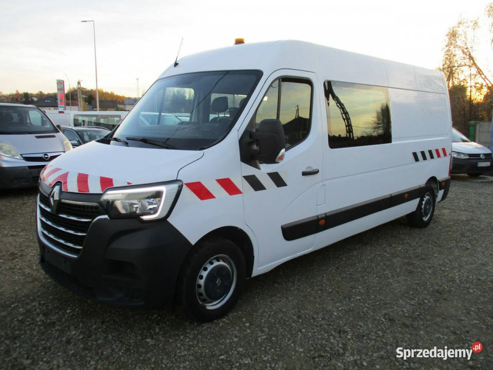 Renault Master L3H2 23 DCI 135 brygadówka 7 osób Dębica
