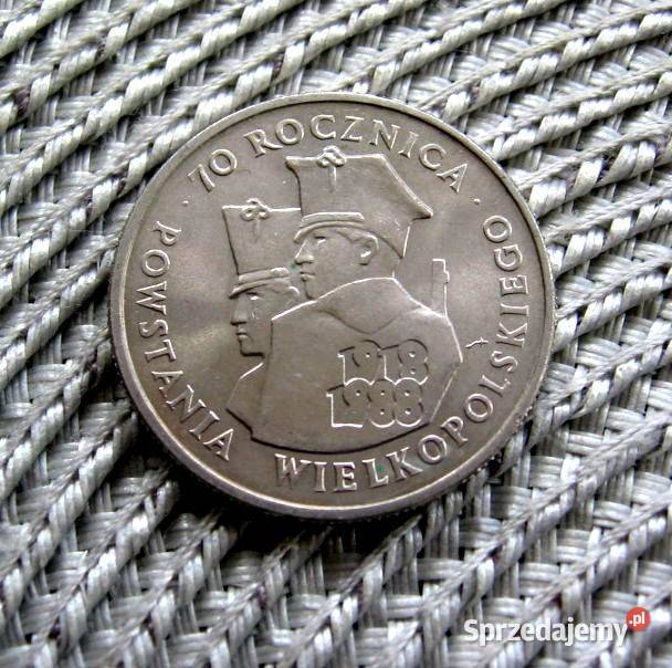 Polska 100 1988r 70 rocznica Powstania wielkopolskie Kalisz sprzedam