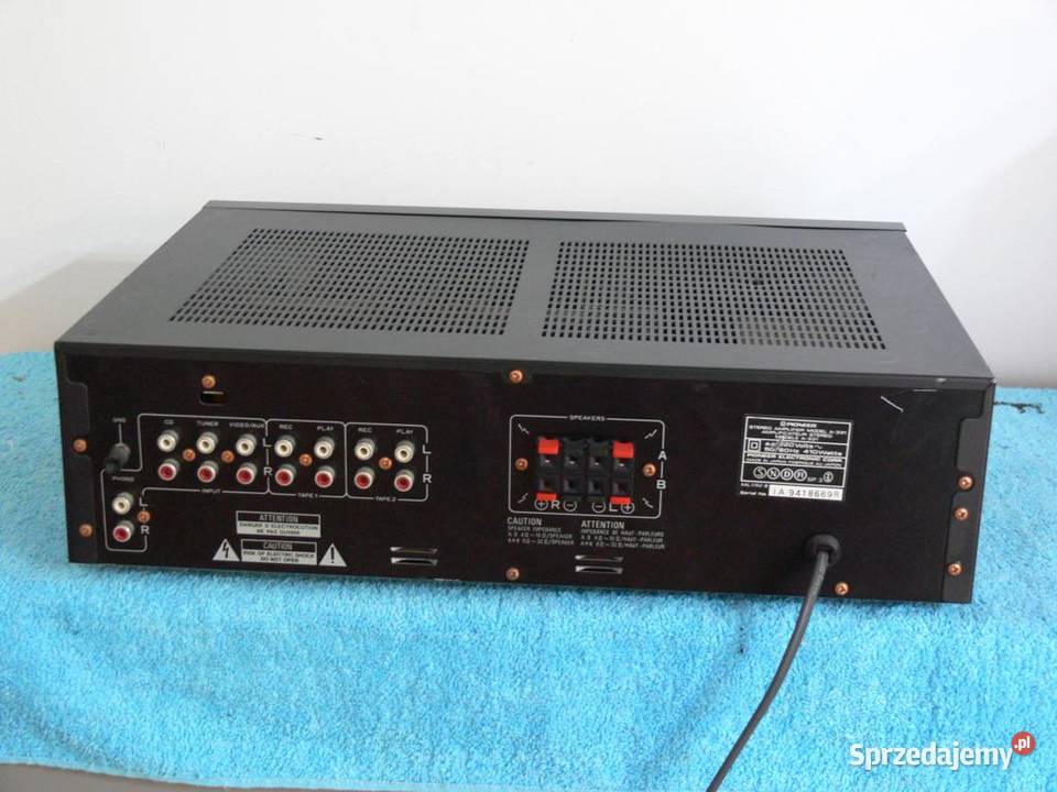 Wzmacniacz Pioneer A331 mocny 410 wat i sprawny Jasło sprzedam