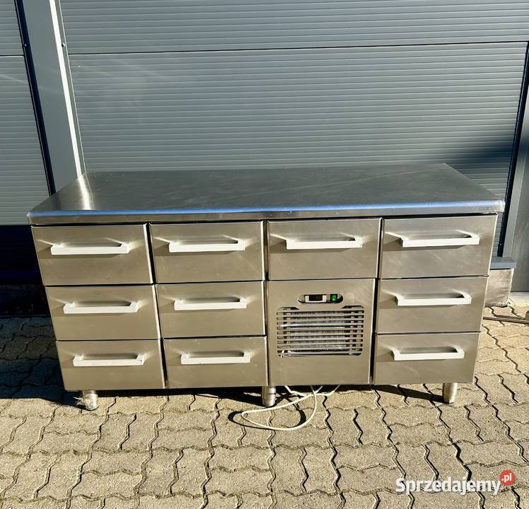 STÓŁ CHŁODNICZY Z SZUFLADAMI NA 11GN 10 SZUFLAD Gastronomia Krępsko