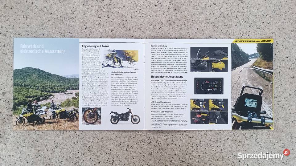 SUZUKI VStrom 800 DE Prospekt Bytom