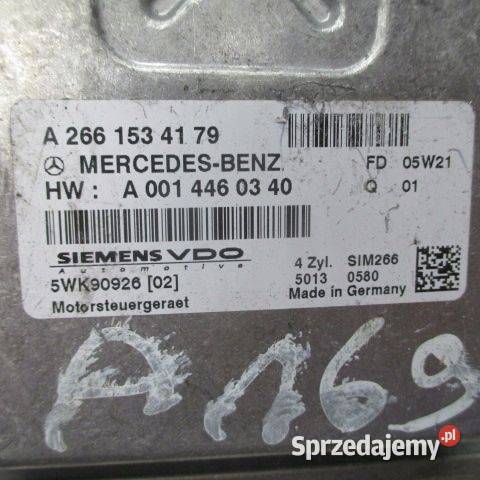 MERCEDES W169 KOMPUTER ZESTAW A2661534179 osobowe Rakoniewice