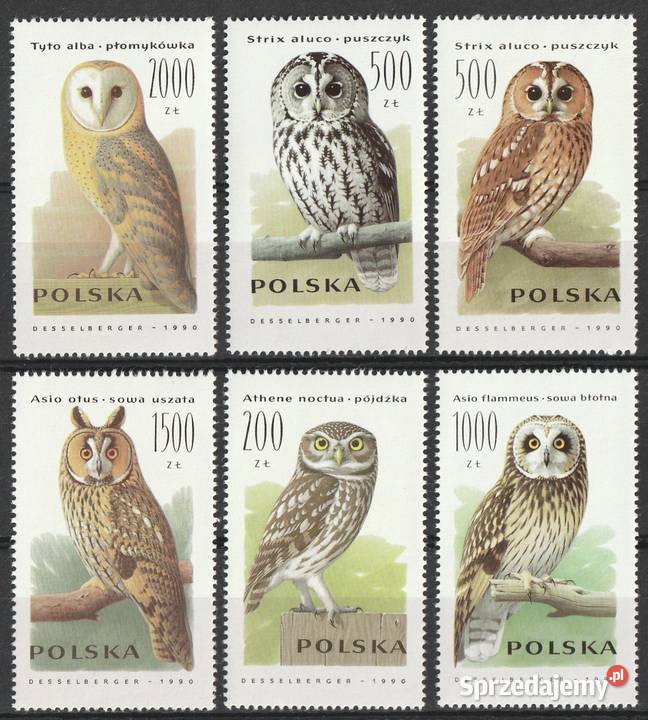 POLSKA SOWY 1990 CZYSTE Łódź sprzedam
