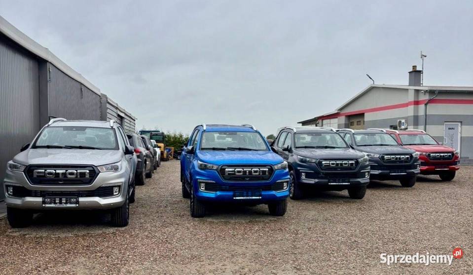 Foton Tunland 20 G7 diesel 20 162 4x4 2026r hak kujawsko-pomorskie Ślesin