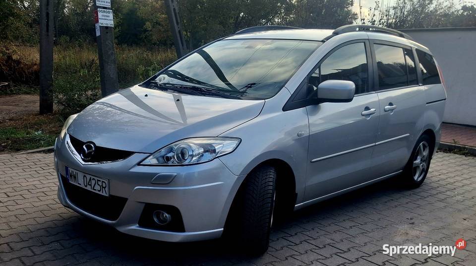 Mazda 5 sprawna klima hak holowniczy mazowieckie Ząbki