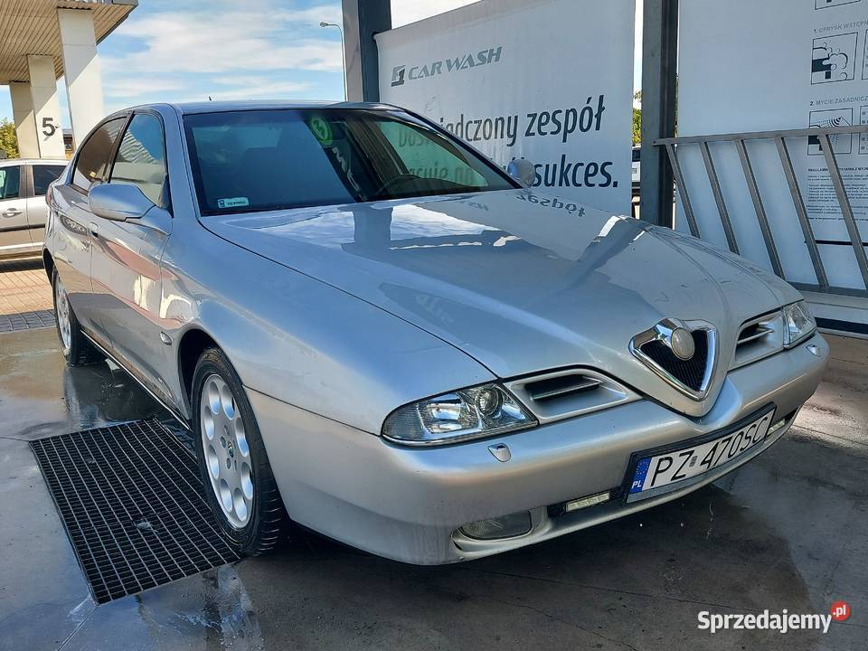 Alfa 166 24 JTD zarejestrowana Możliwa Zamiana 166 Słupca sprzedam