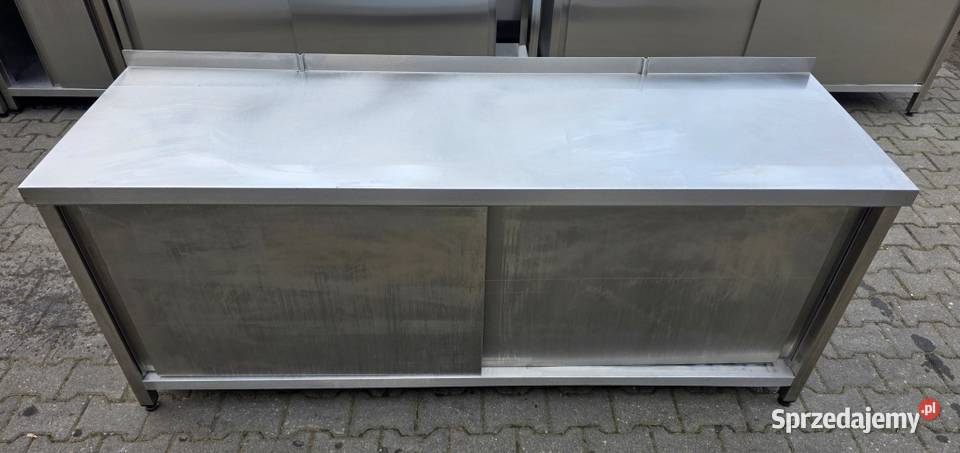 Stół Gastro z Szafką Drzwi Suwane 2006085 M1307 Gastronomia Nowe Skalmierzyce sprzedam