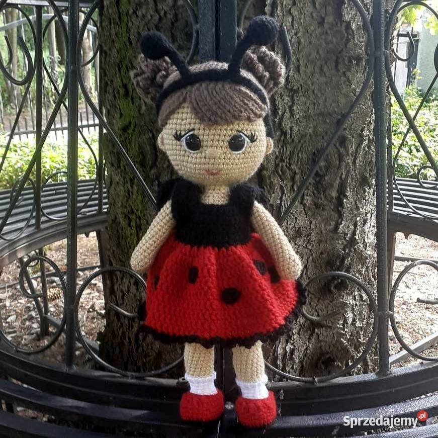 Lalka biedronka szydełkowa Lalki i akcesoria Bydgoszcz sprzedam