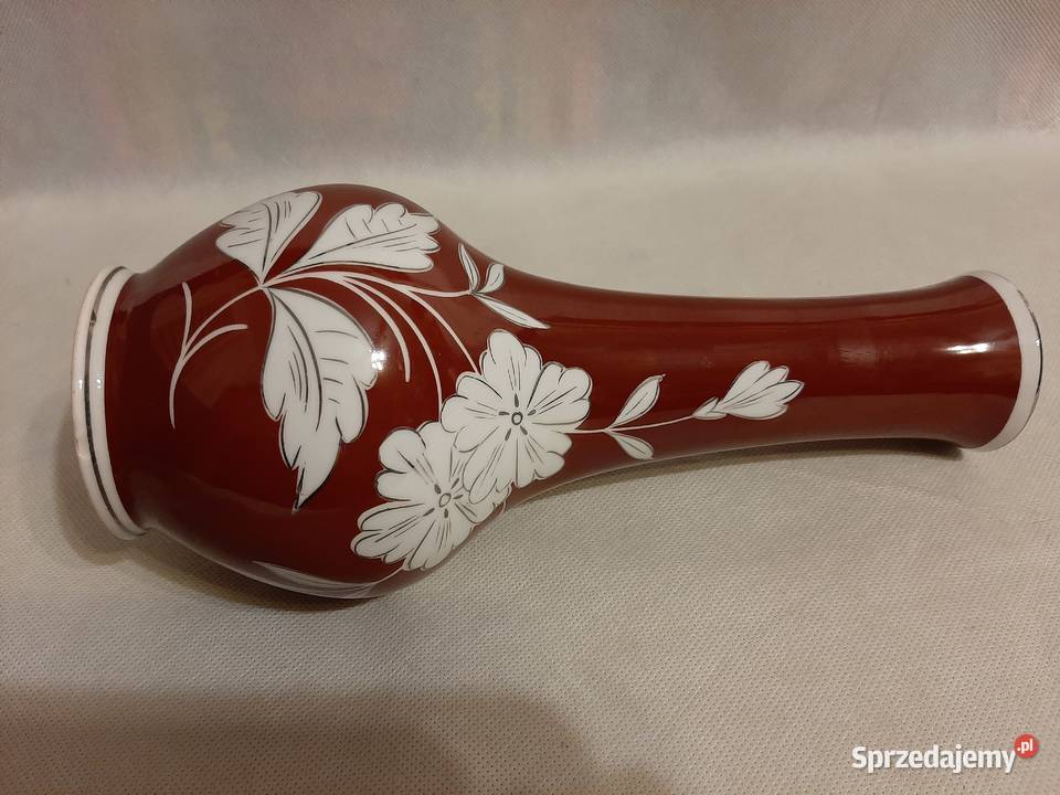 Prześliczny wazon z porcelany niemieckiego kujawsko-pomorskie Inowrocław