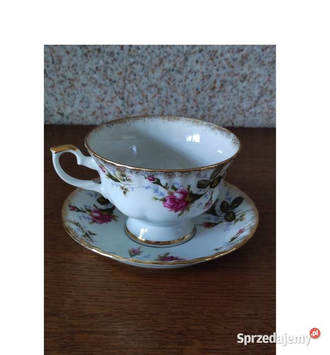 filiżanka ze spodkiem talerzyk Porcelana świętokrzyskie Kielce