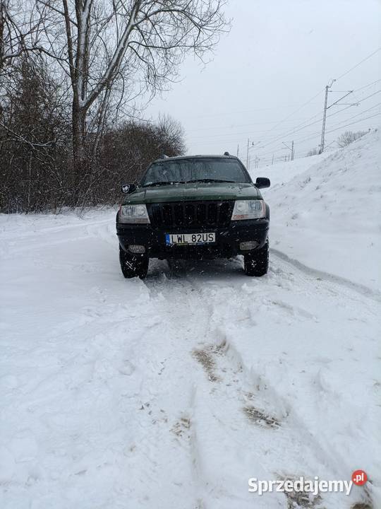 Jeep Grand Cherokee WJ 40 benzyna LPG 1999 4x4 elektryczne szyby lubelskie Lublin