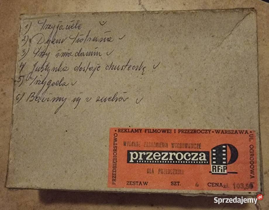 Przeźrocza slajdy 4 x Zestawy 12 Slajdów Rzeszów śląskie Sosnowiec sprzedam