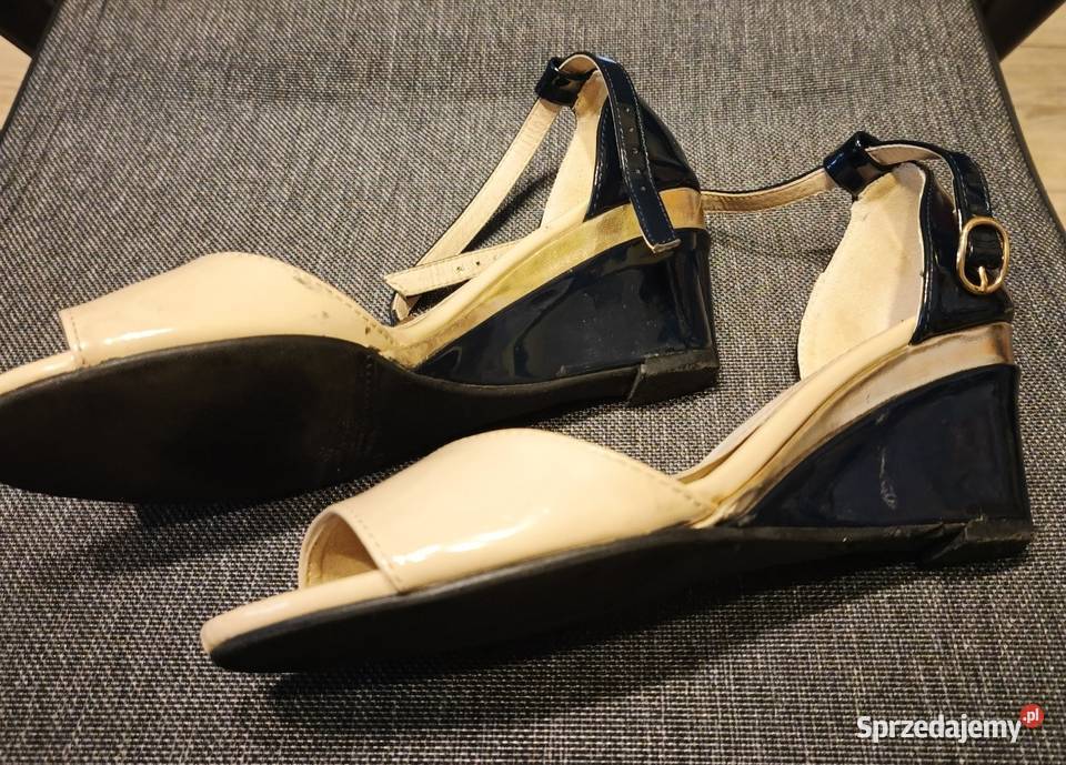 Buty damskie lakierowane Sandały i klapki Lubliniec