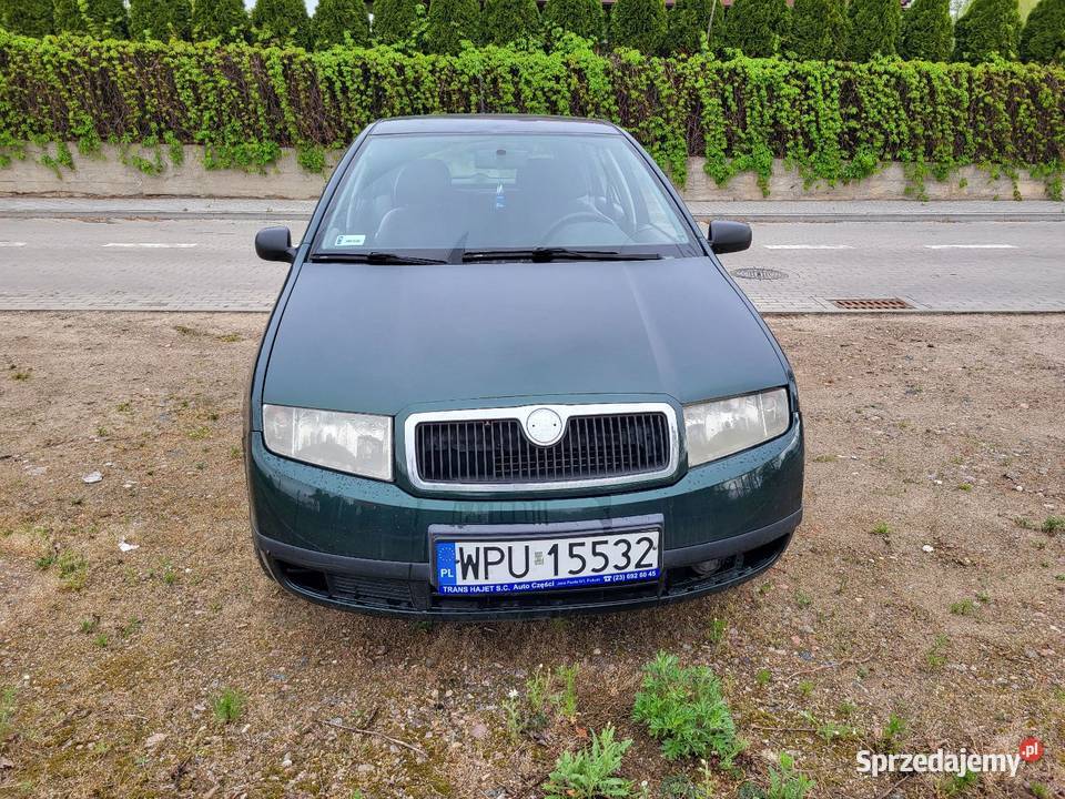 Skoda Fabia 2001 14 benzyna mpi wspomaganie Pułtusk