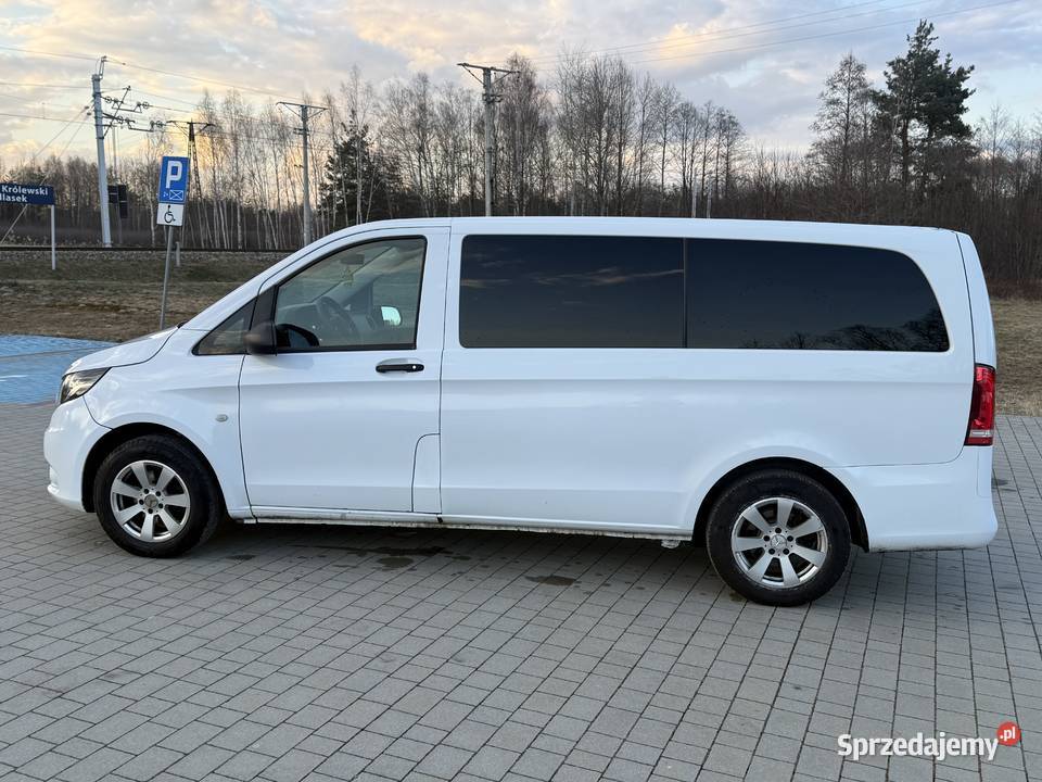 WYNAJEM Busa mini busa Mercedes Vito Tourer 9 podkarpackie Majdan Królewski wynajem auta
