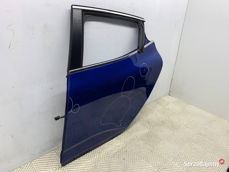 DRZWI LEWY TYŁ RENAULT CLIO V Hatchback BLEU Karoseria
