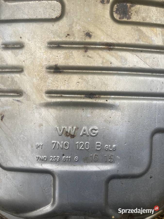 Tłumik wydech volkswagen Sharan 7N0120B igła wielkopolskie Wolsztyn