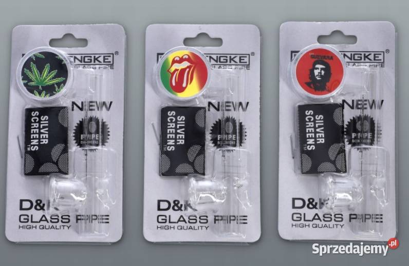 Fifka Szklana Młynek do Mielenia Tytoniu Suszu Ostrowy nad Okszą