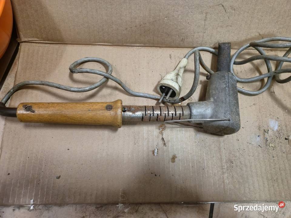 Lutownica kolbowa PRL Dąbrowa Górnicza