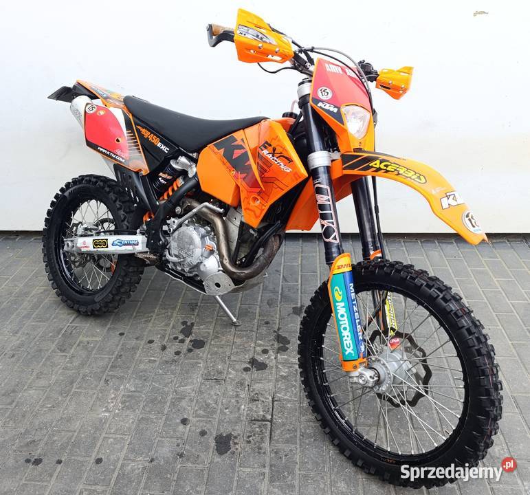 KTM EXC 450 gotowa do latania crossówka 2006