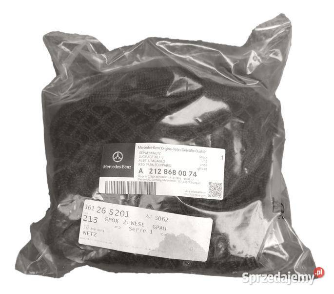 MERCEDES EKLASA W213 Siatka bagaznika OE