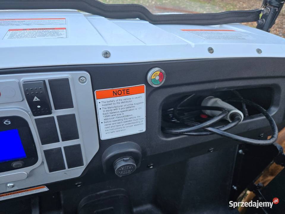 Pojazd elektryczny LINHAI Electric UTV LH50DU opolskie Stare Siołkowice