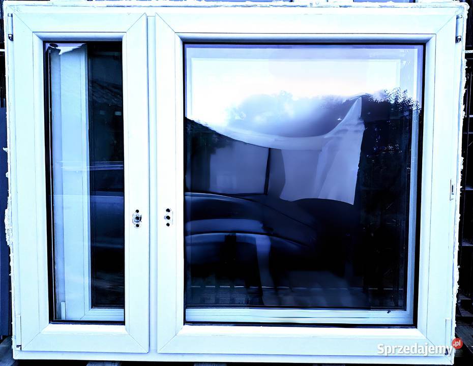 okno pcv 139x111 okna drutex 2017 używane klamki podkarpackie Ropczyce