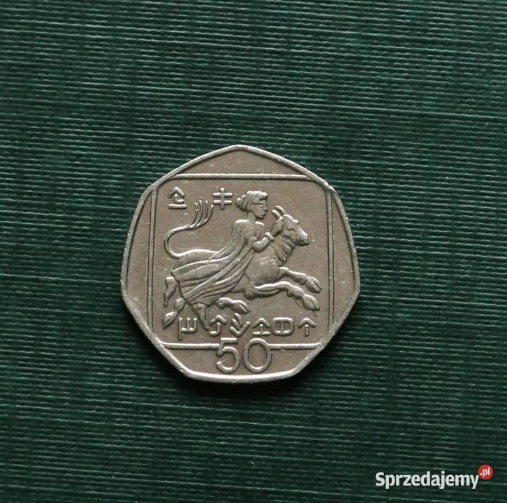 Cypr 50 centów 1994r Gliwice