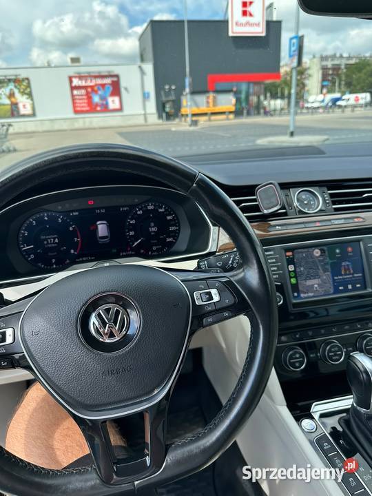 Passat 18 TSI DSG Highline pierwszy właściciel gniazdo USB Motoryzacja Parzniew
