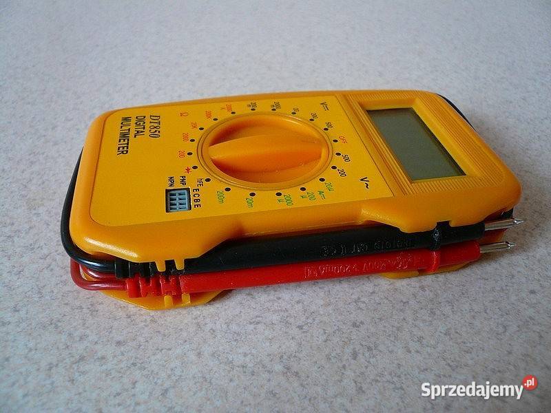 Miniaturowy Kieszonkowy Miernik Cyfrowy DT850
